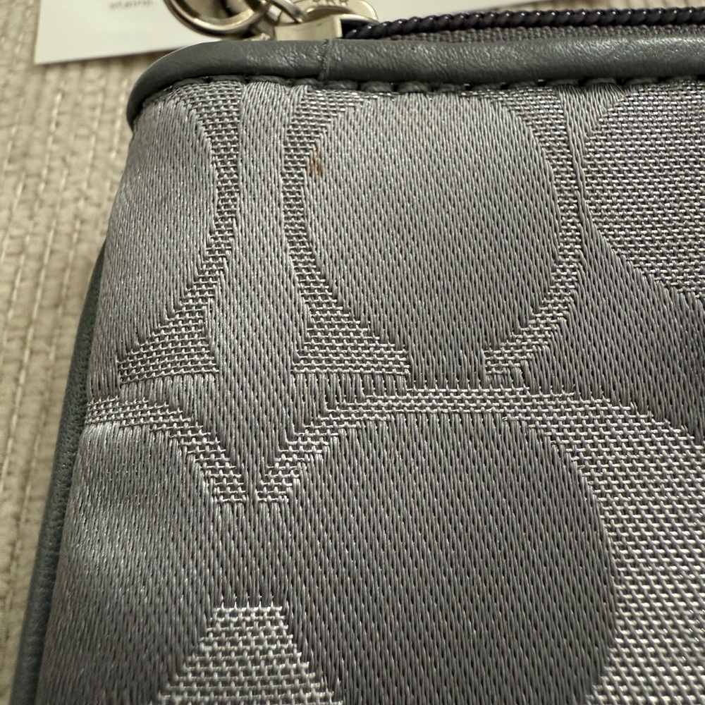 Gray Coach Wristlet from the Signature Collection - Picture 5 of 5